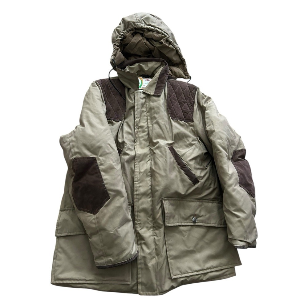 Vintage Woods Arctic Brand Puffer Down Jacket‎ Size 42 Made In Canada